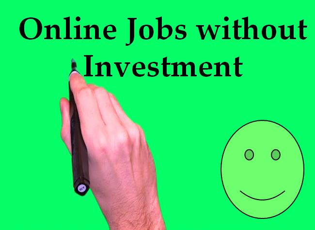 Online Jobs without Investment from Home